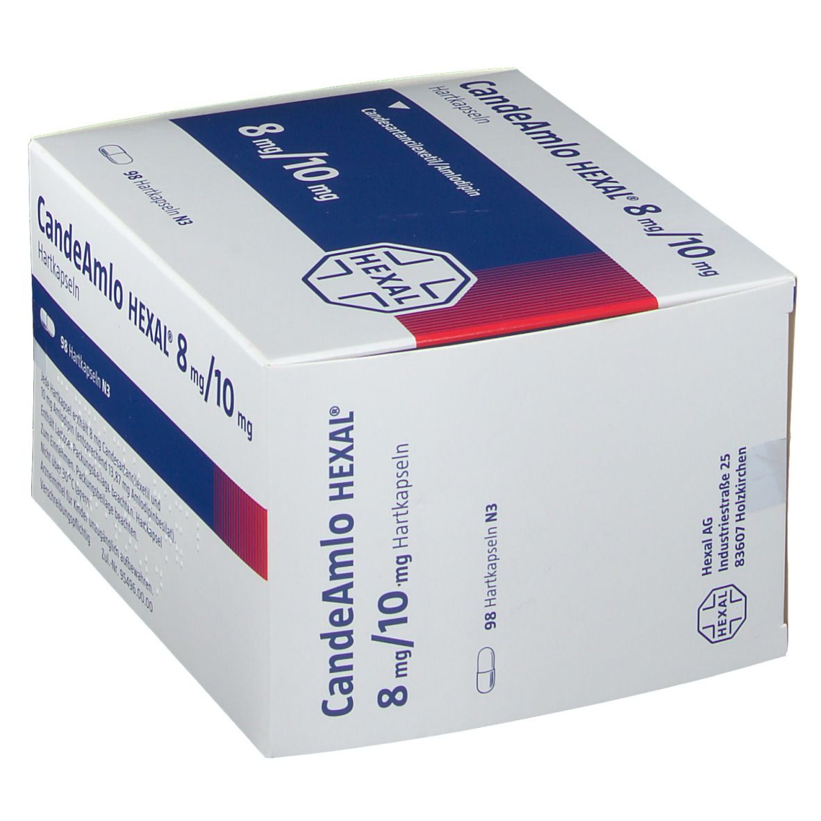 Candeamlo Hexal 8 mg/10 mg Hartkapseln 98 St