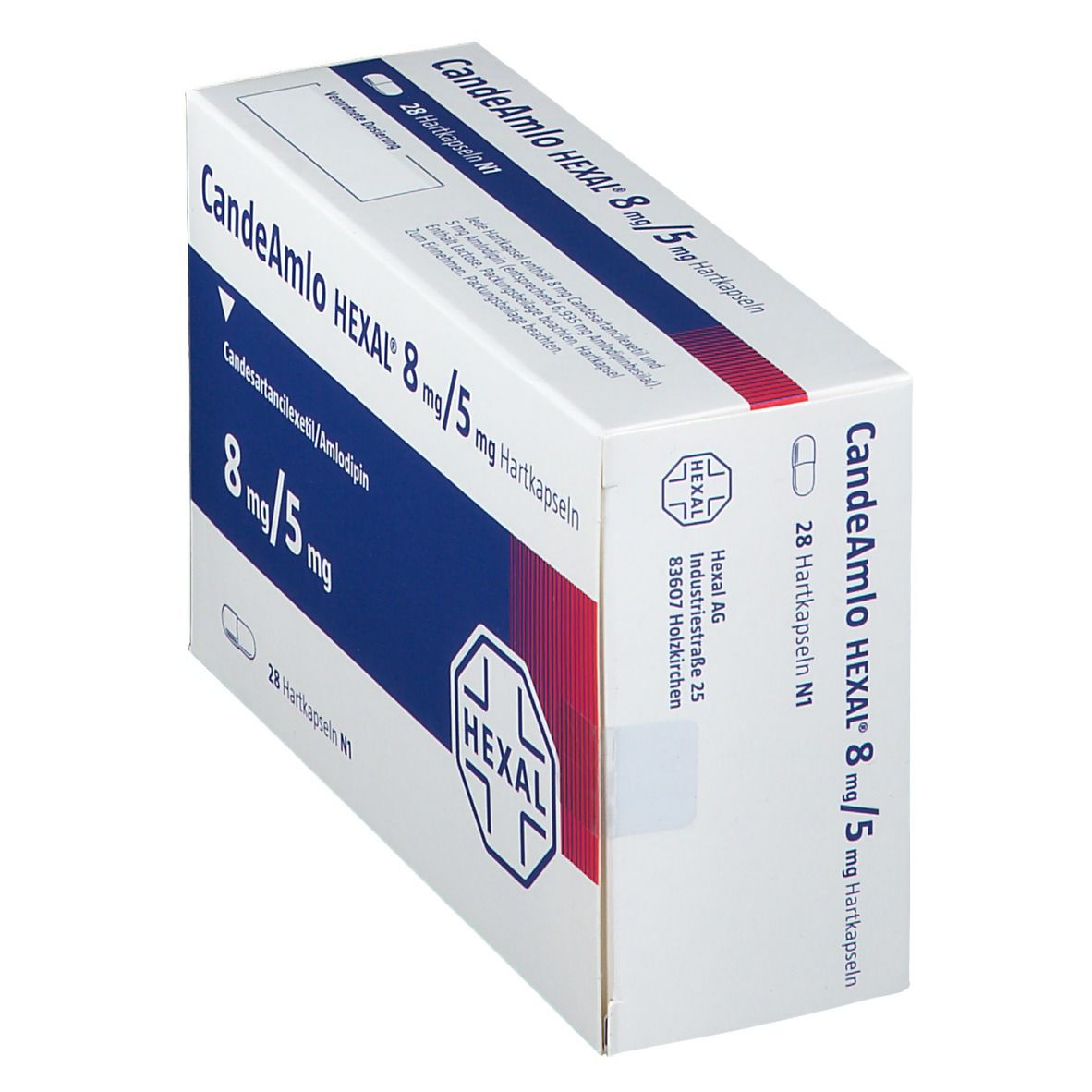 Candeamlo Hexal 8 mg/5 mg Hartkapseln 28 St