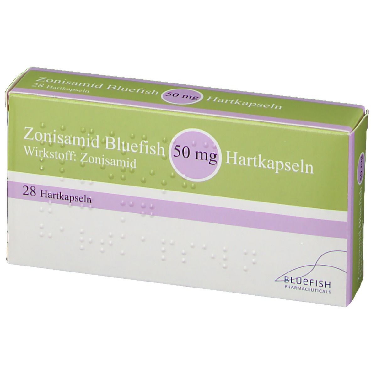 Zonisamid Bluefish 50 mg