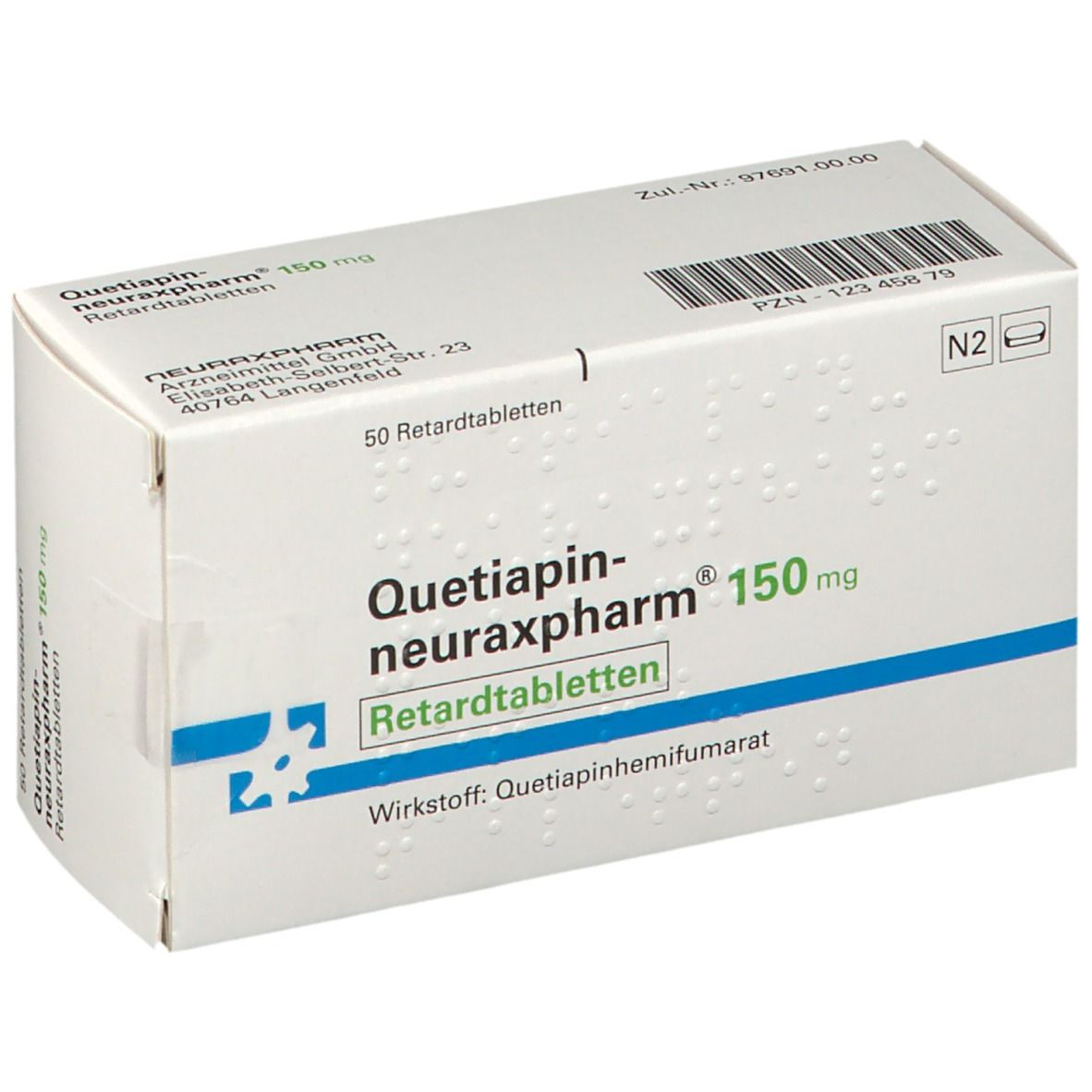 Quetiapin-neuraxpharm® 150 mg