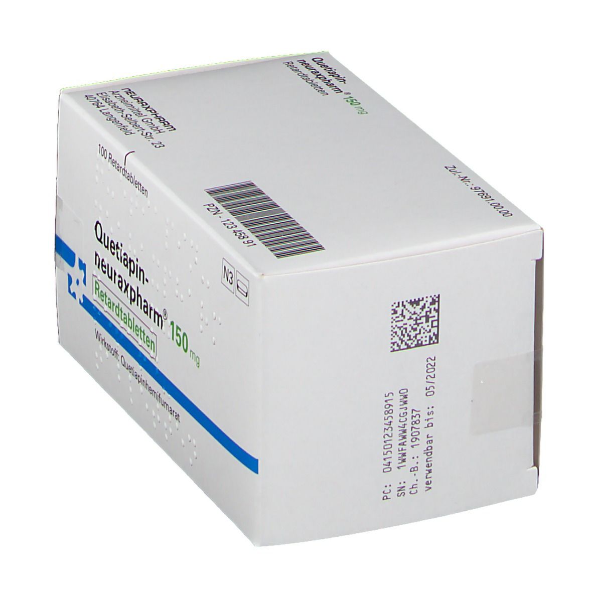Quetiapin-neuraxpharm® 150 mg