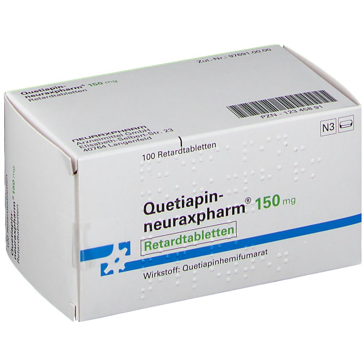 Quetiapin-neuraxpharm® 150 mg