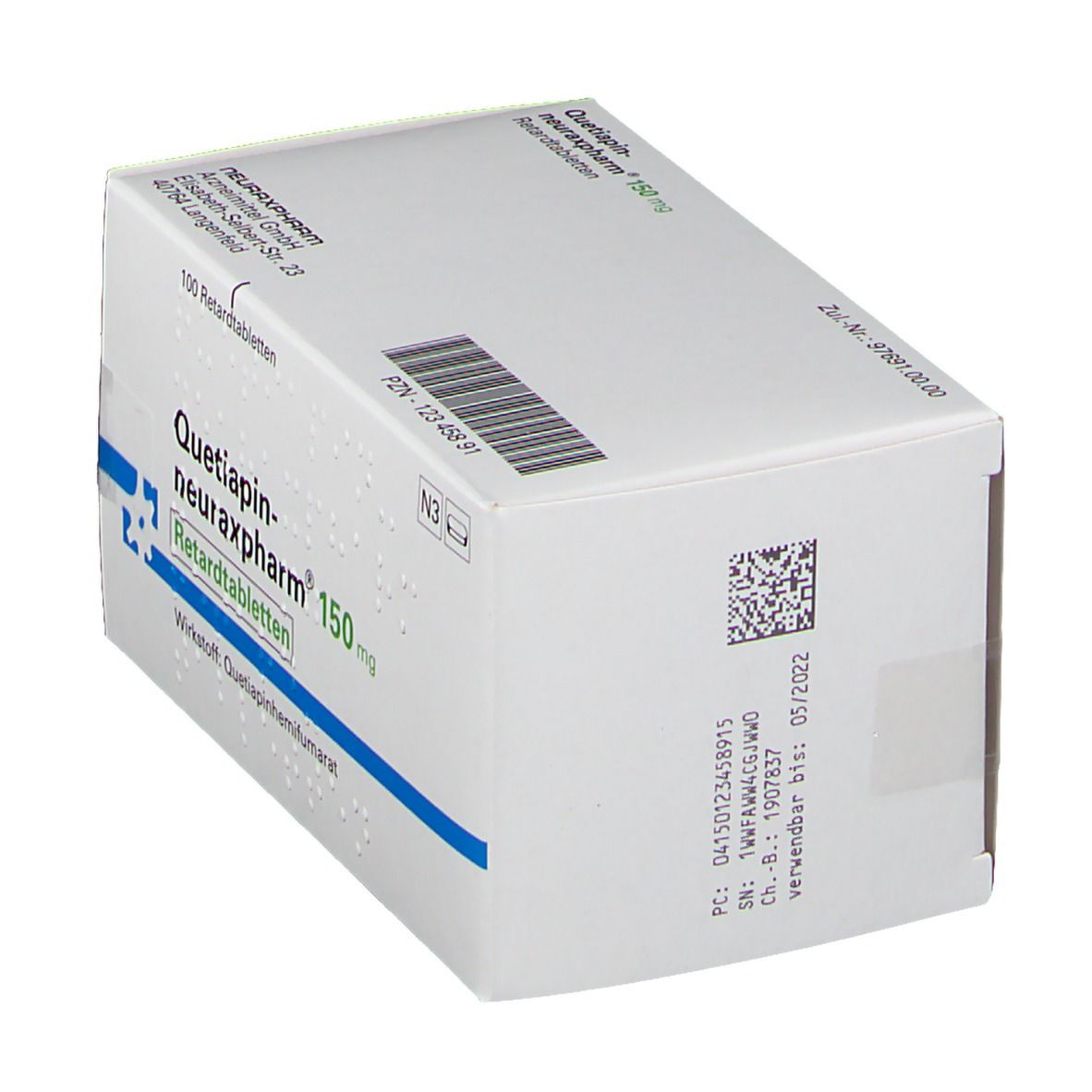 Quetiapin-neuraxpharm® 150 mg
