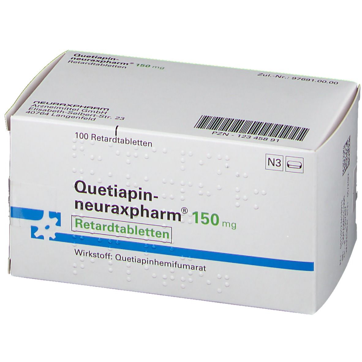 Quetiapin-neuraxpharm® 150 mg