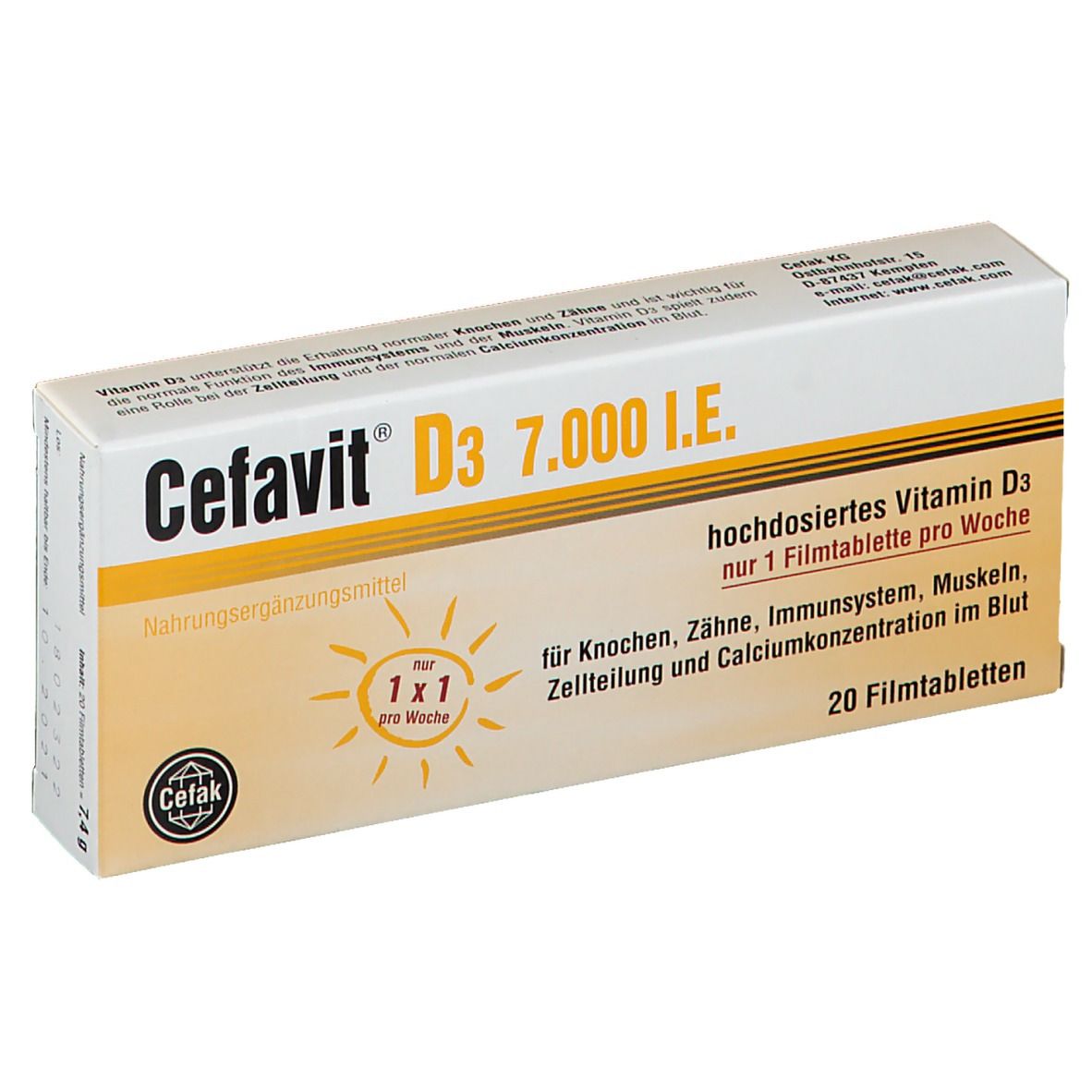 Cefavit® D3 7.000 I.E.