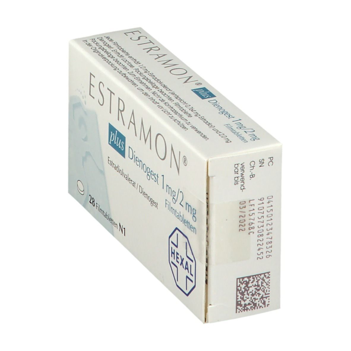 Estramon plus Dienogest 1 mg/2 mg Filmtabletten 28 St