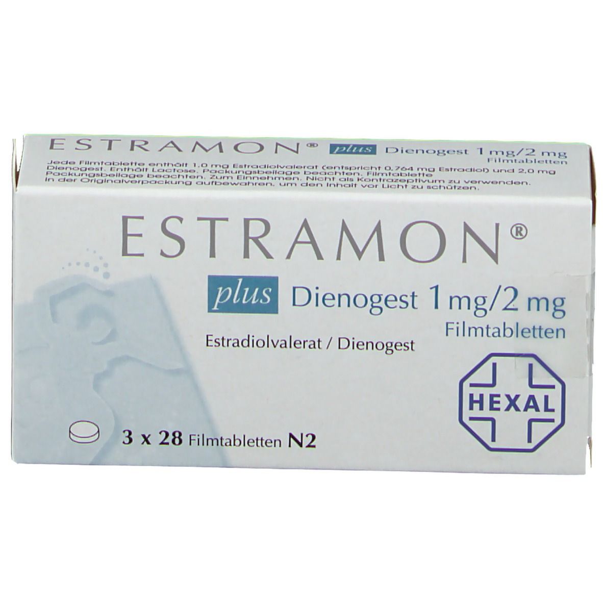 ESTRAMON® plus Dienogest 1 mg/ 2 mg