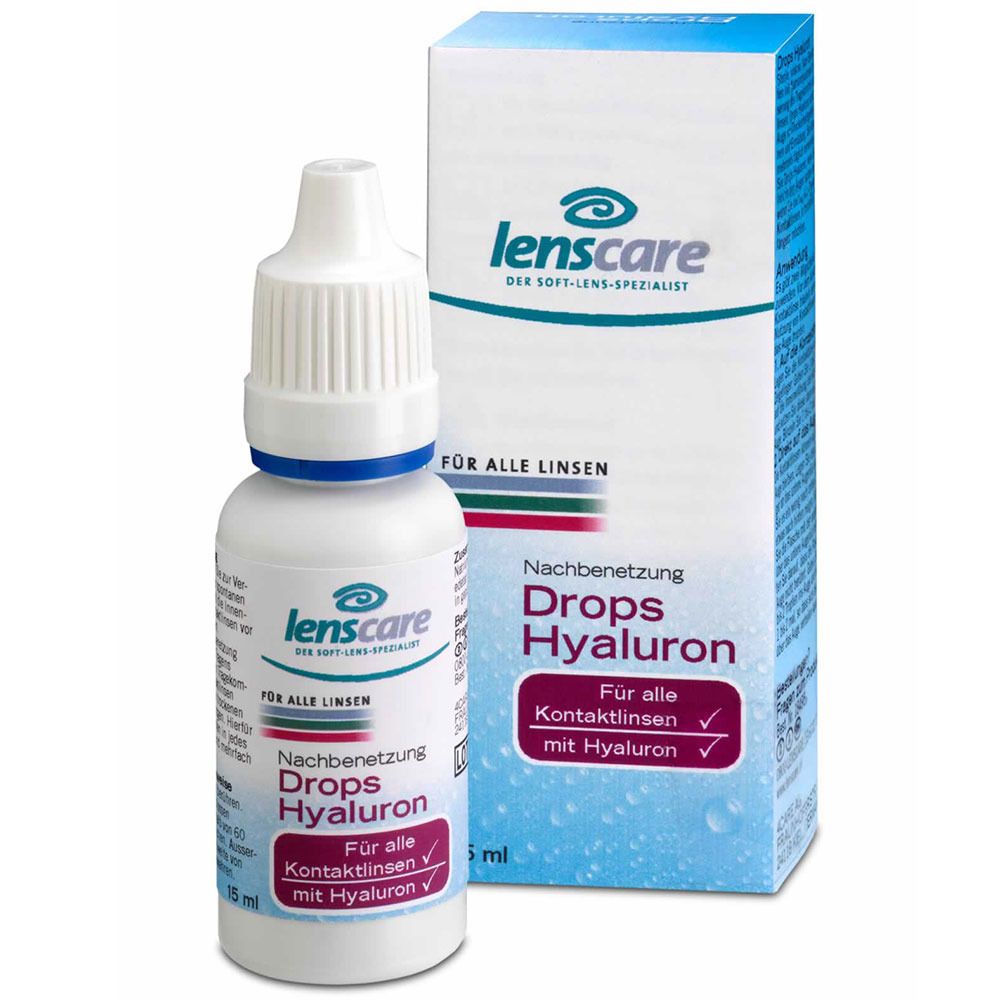lenscare Drops Hyaluron
