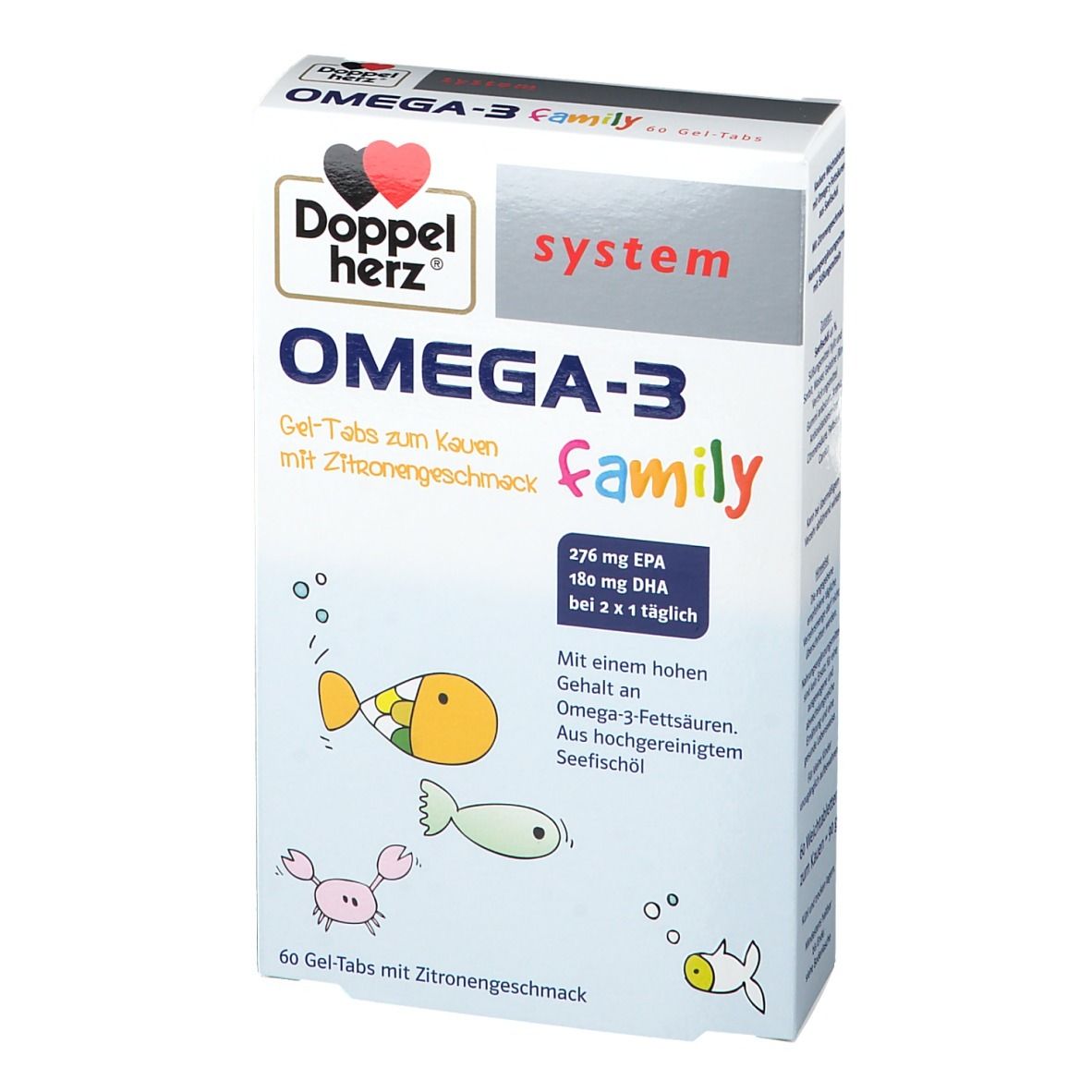 Doppelherz® system OMEGA3 family 60 St