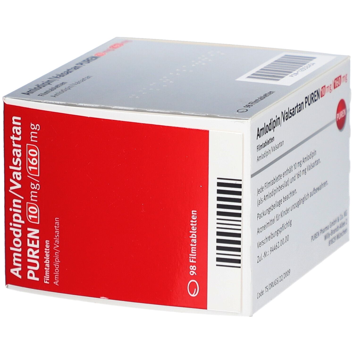 AMLODIPIN/Valsartan PUREN 10 mg/160 mg Filmtabl.