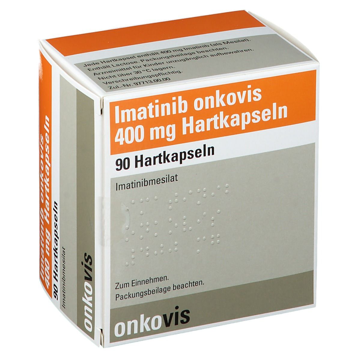 Imatinib onkovis 400 mg 90 St mit dem E-Rezept kaufen - Shop Apotheke