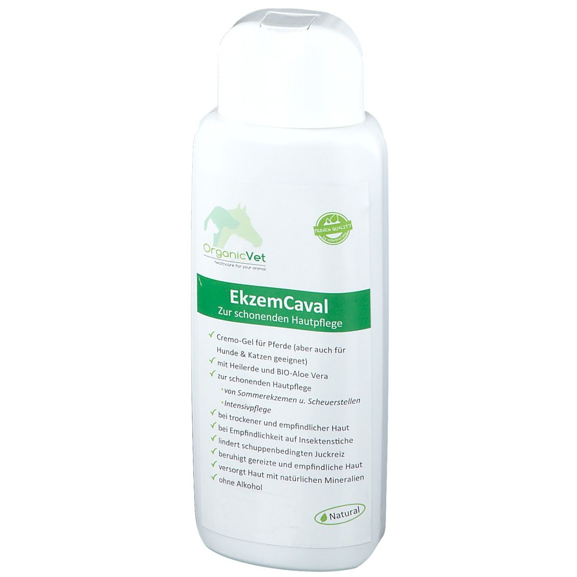 OrganicVet EkzemCaval fr Pferde, Hunde und Katzen 250 ml - Shop Apotheke