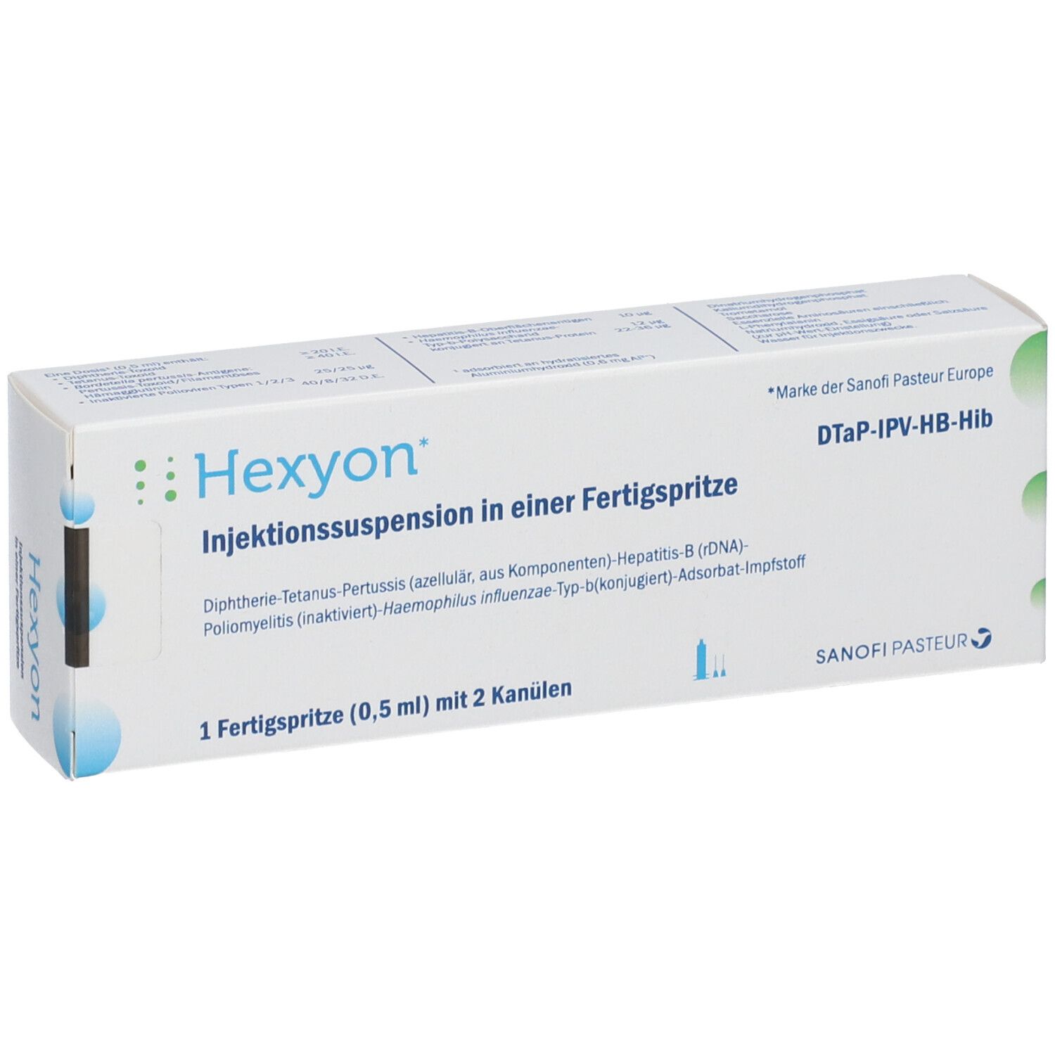 Hexyon 0,5 ml mit dem ERezept kaufen Shop Apotheke