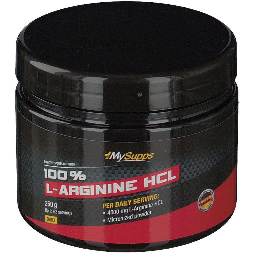 MySupps 100% L-Arginine HCl Pulver