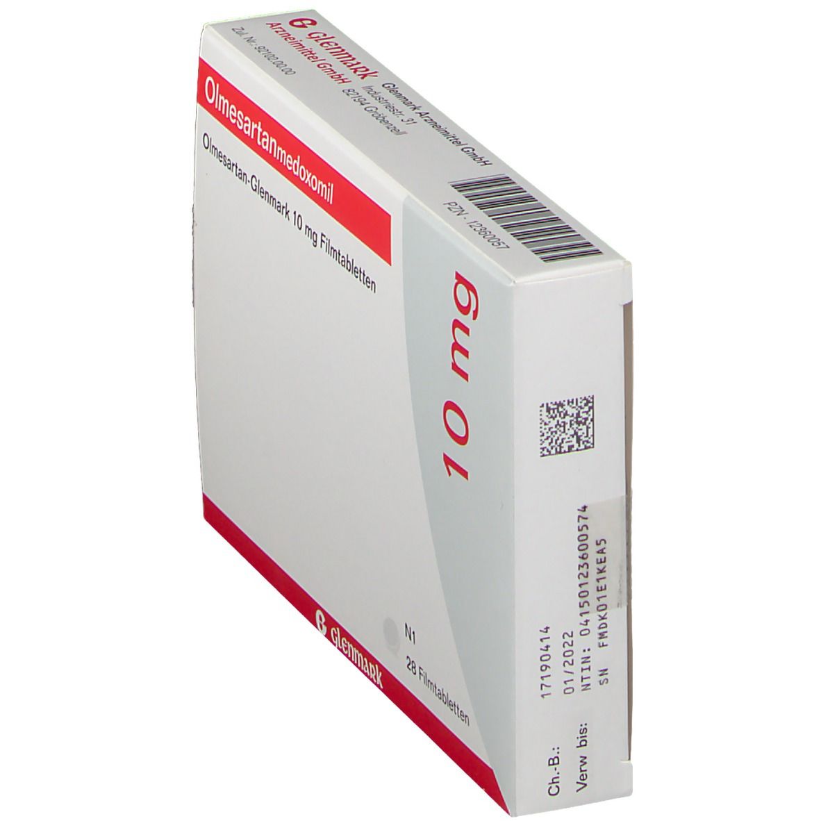 Olmesartan Glenmark 10 mg Filmtabletten 28 St