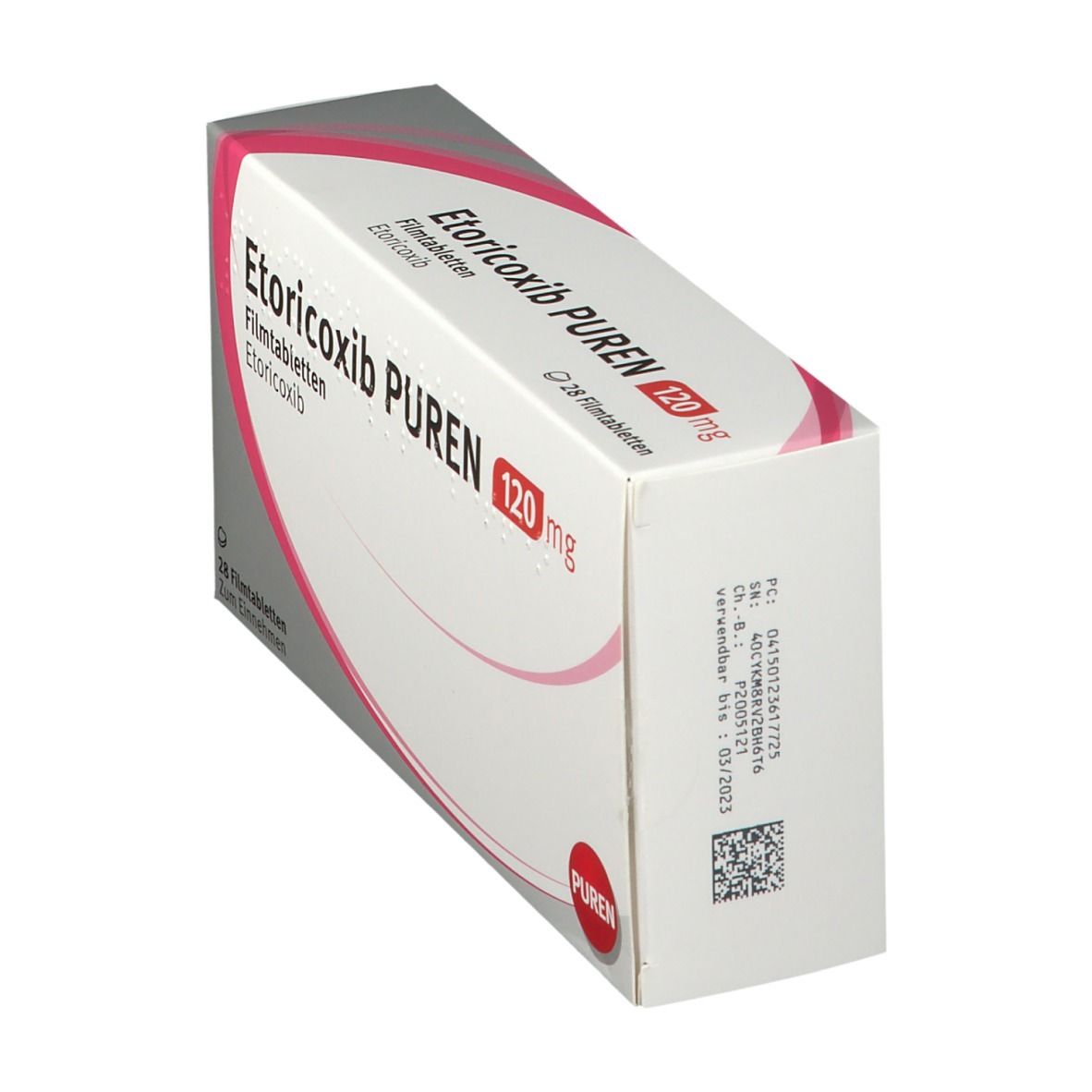 Etoricoxib Puren 120 mg Filmtabletten 28 St