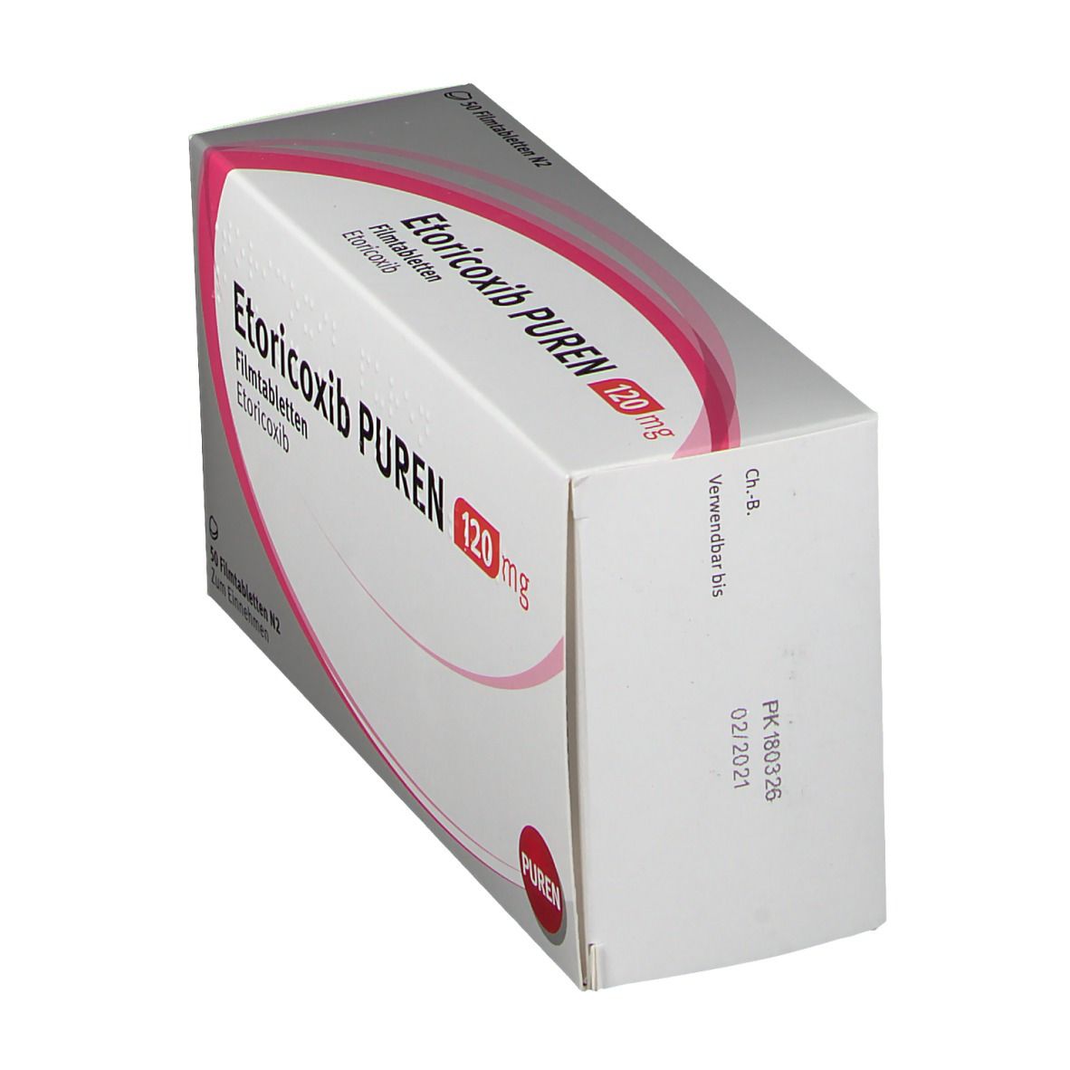 Etoricoxib Puren 120 mg Filmtabletten 50 St