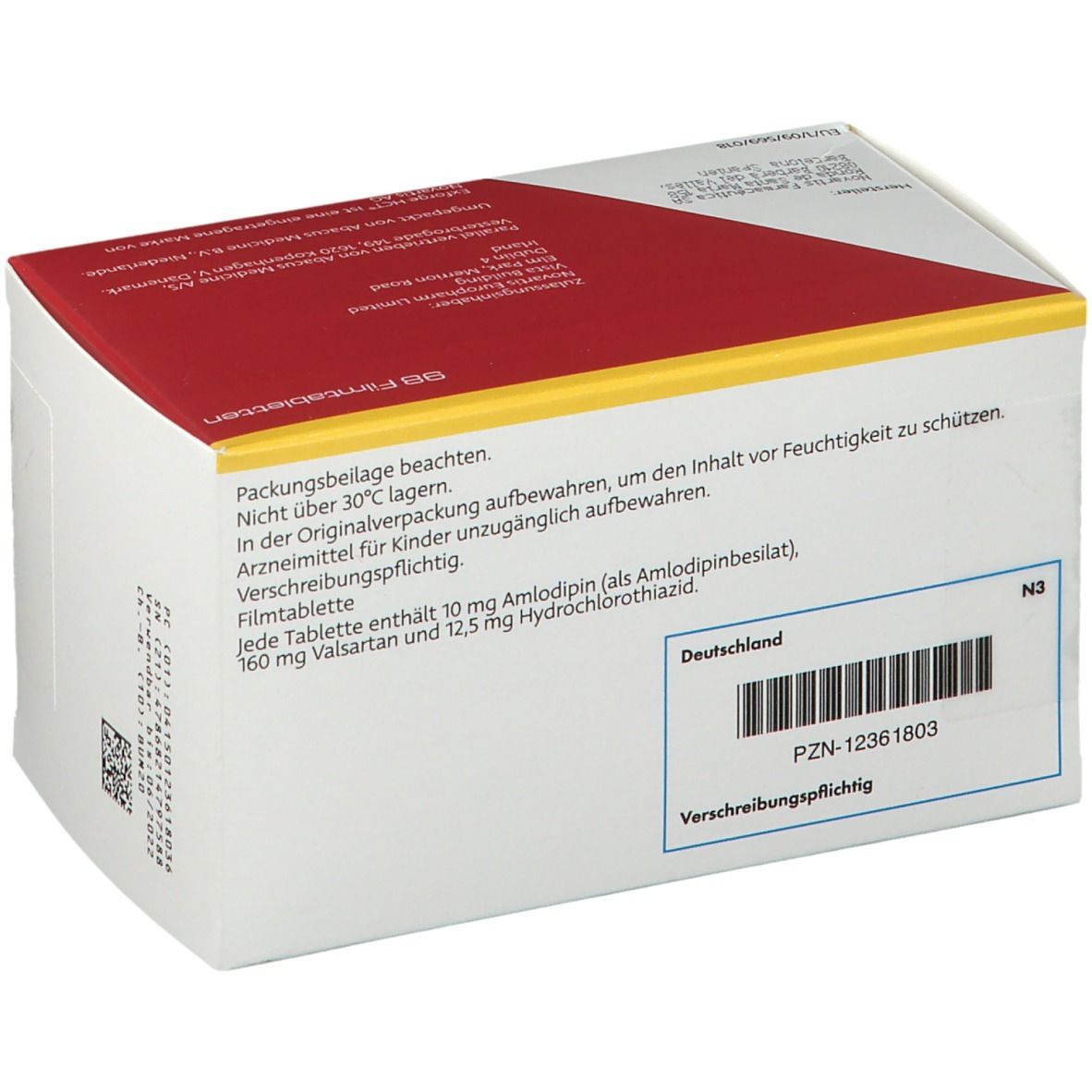 Exforge® Hct 10/160/12.5Mg