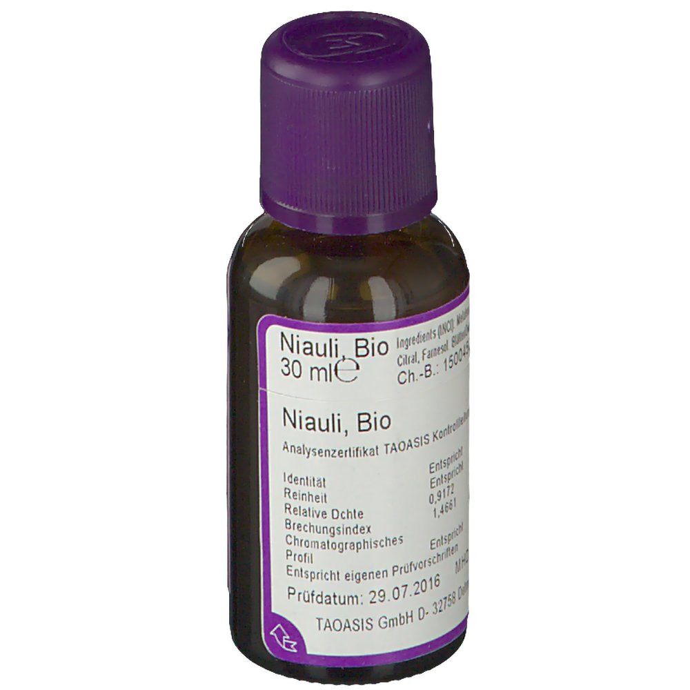 NIAULI Bio Öl, 5 Ml | Reines ätherisches Öl Von TAOASIS