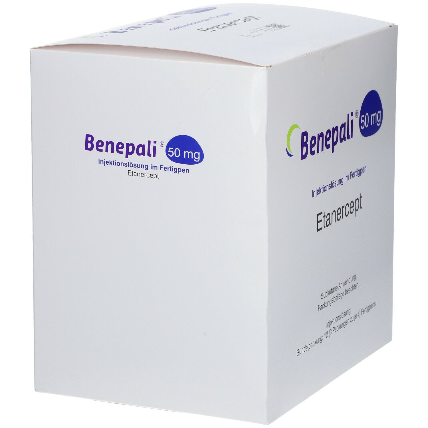 Benepali 50 mg Fertigpen mit Injektionslösung 12 St