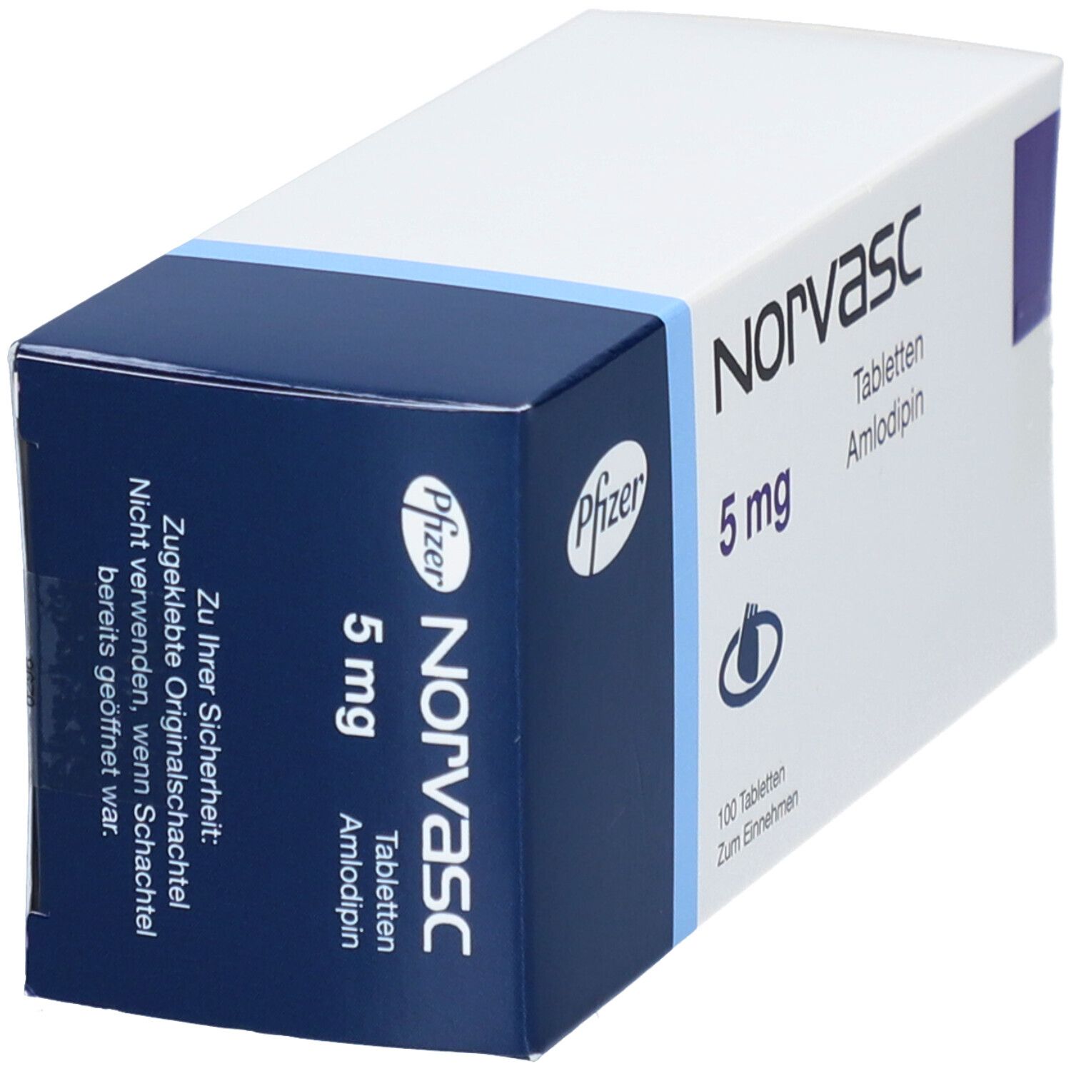 Norvasc 5 mg 100 St mit dem E-Rezept kaufen - Shop Apotheke