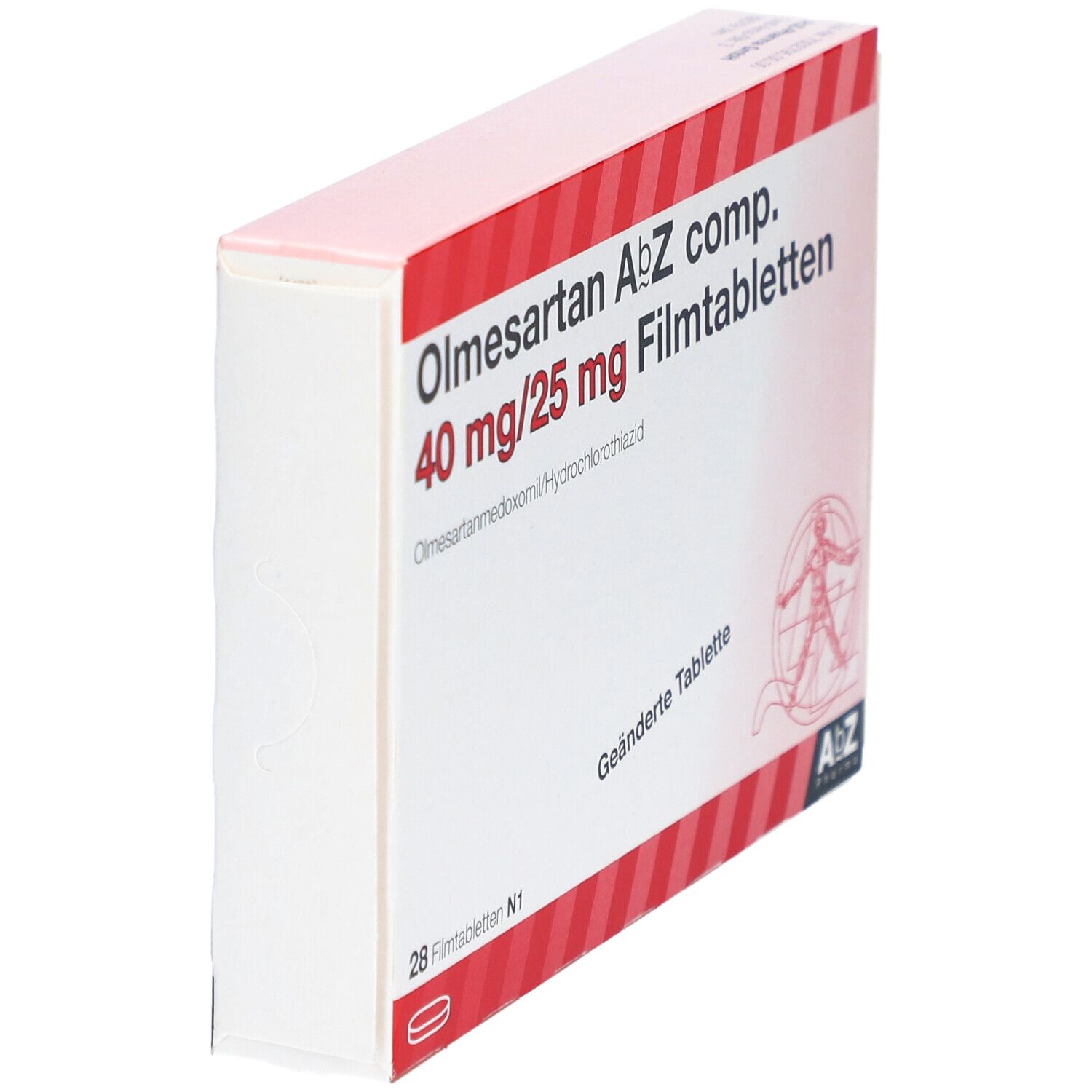 Olmesartan AbZ comp.40 mg/25 mg Filmtabletten 28 St