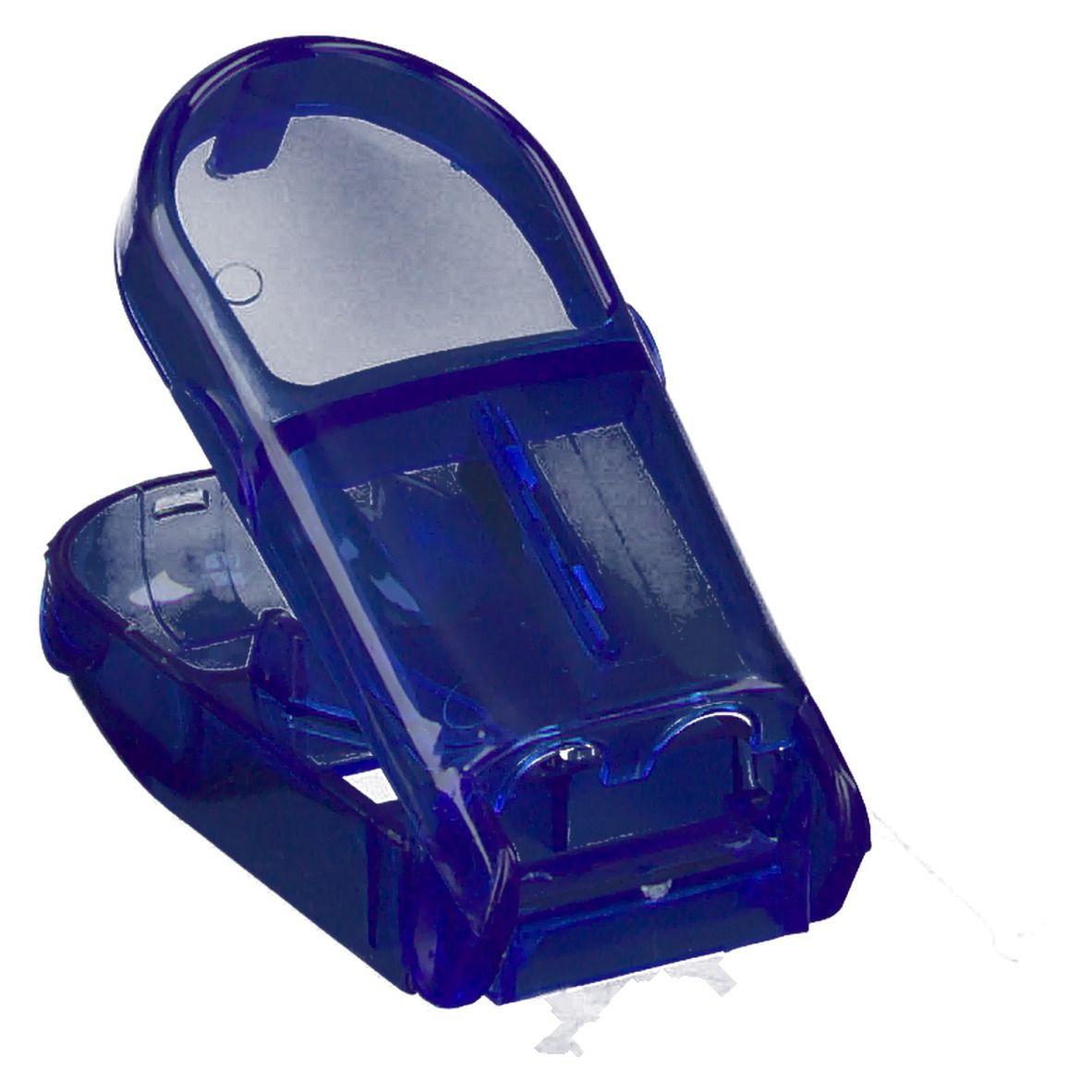 Pillenteiler mit Aufbewahrungsbox blau