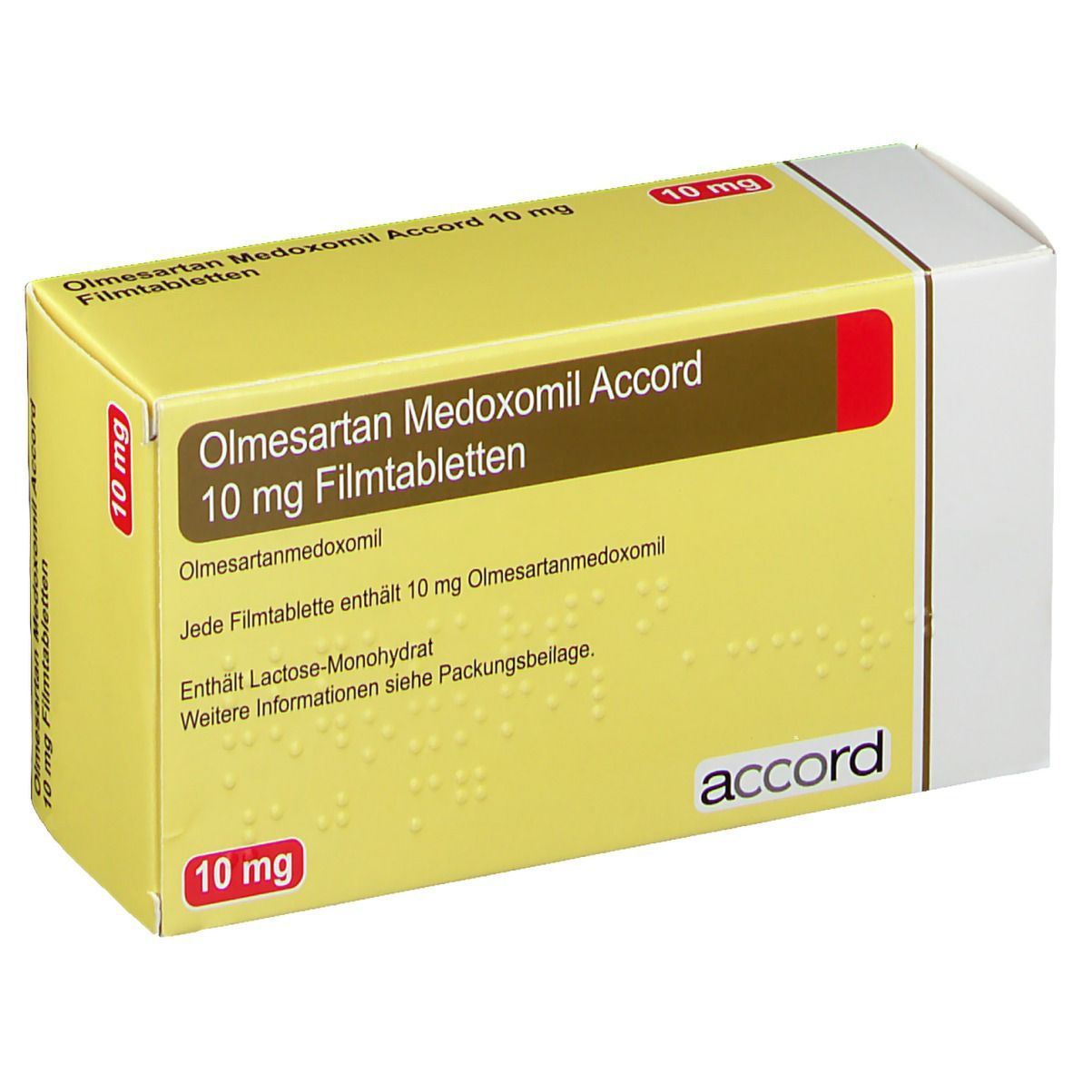 Olmesartan Medoxomil Accord 10 mg Filmtabletten 56 St