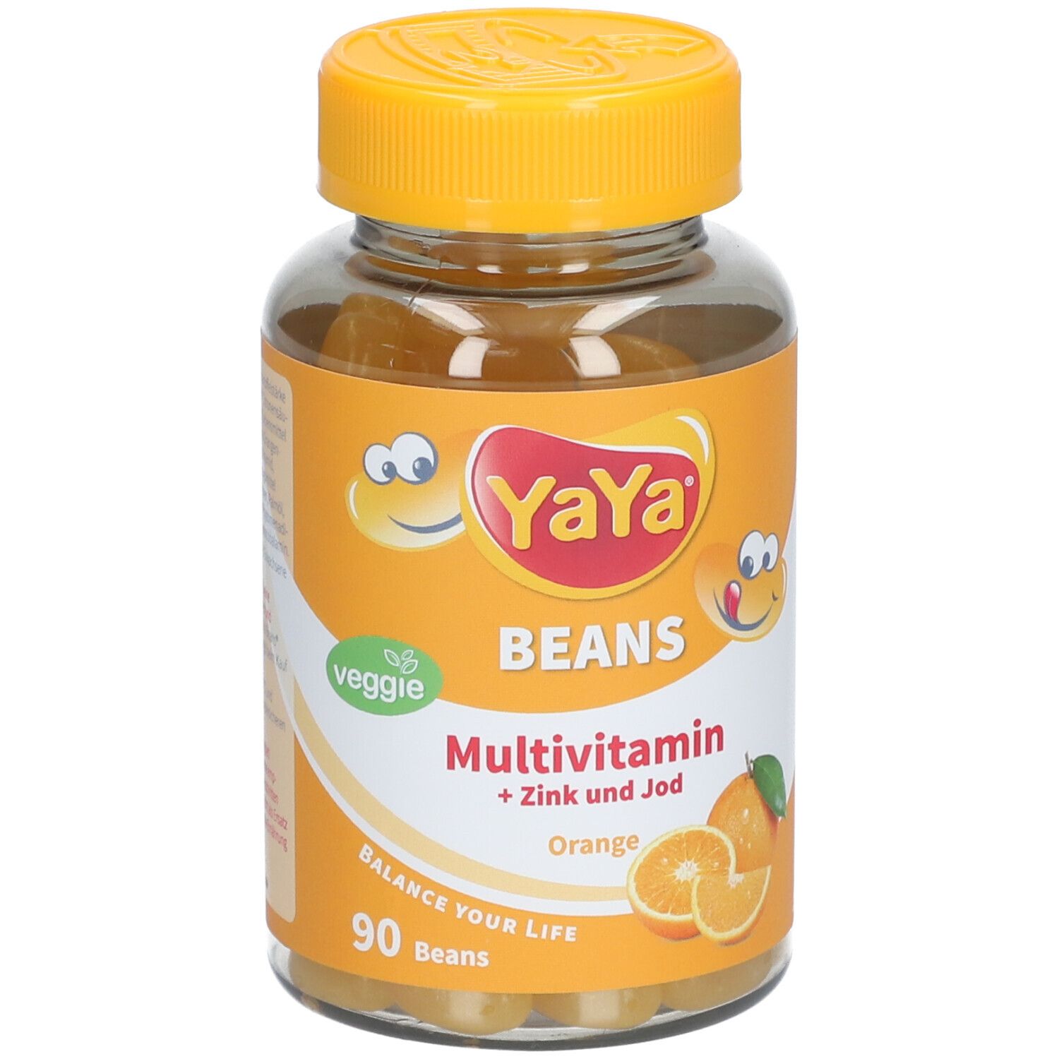 YaYa® Beans Multivitamin + Zink und Jod Orange