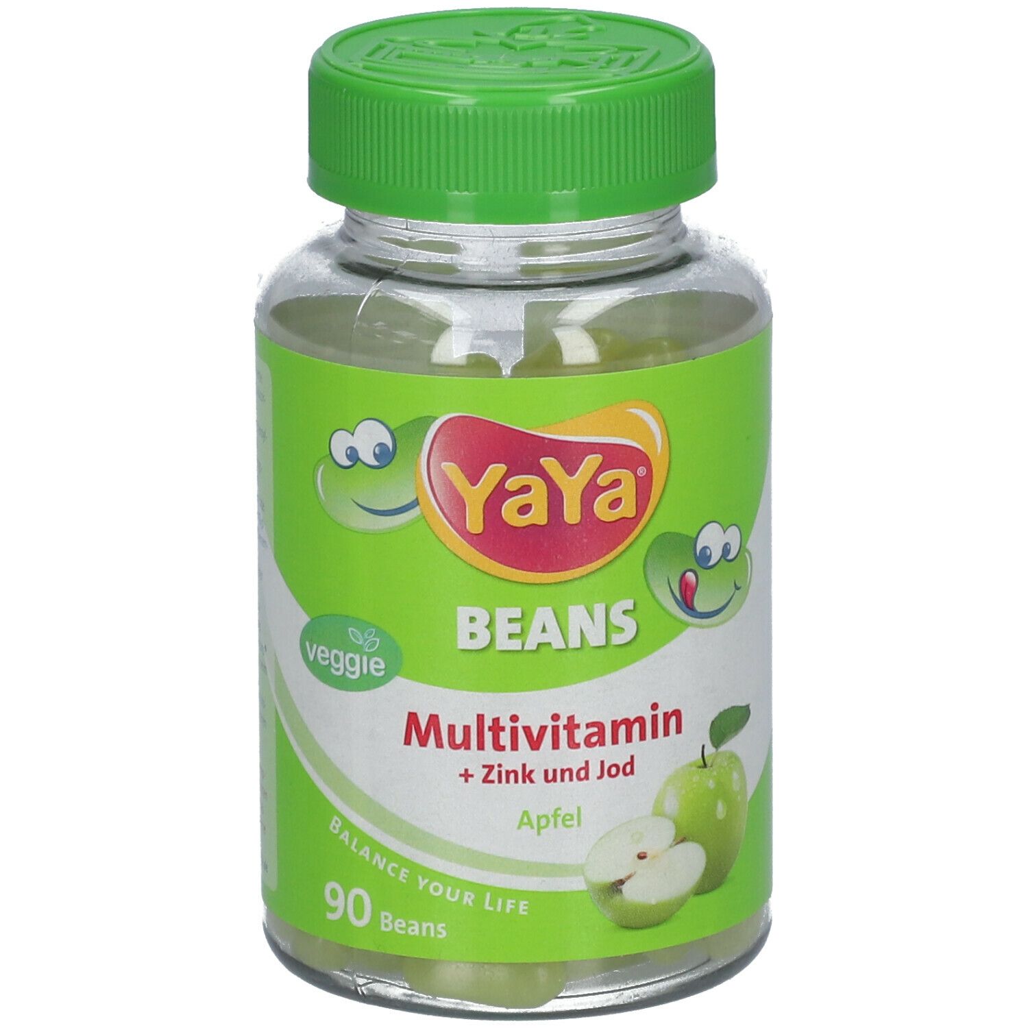 YaYa® Beans Multivitamin + Zink und Jod Apfel