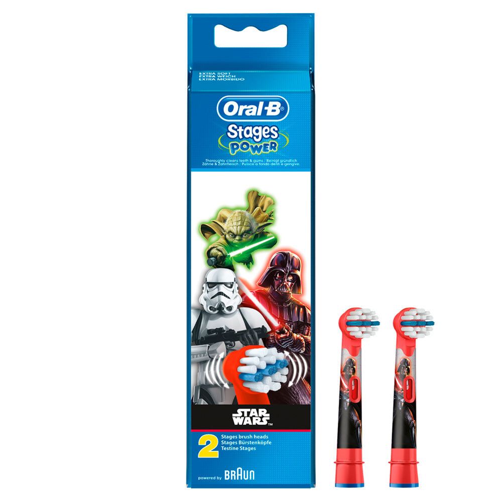 Oral-B® Ersatz-Aufsteckbürsten Stages Power Star Wars