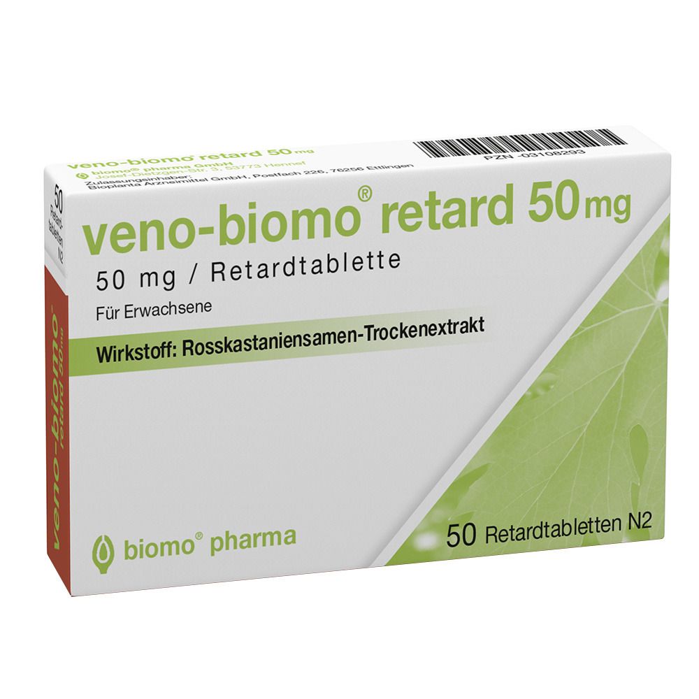 veno-biomo® retard 50 mg Retardtabletten