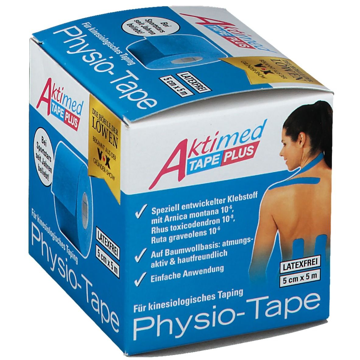 Aktimed® TAPE PLUS 5 cm x 5 m lightblue