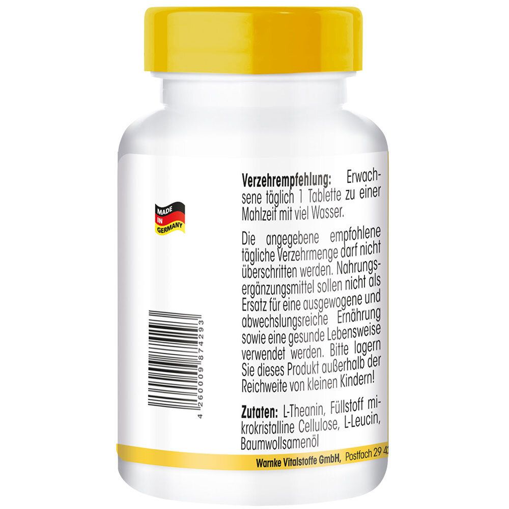 L-Theanin 500 mg Tabletten