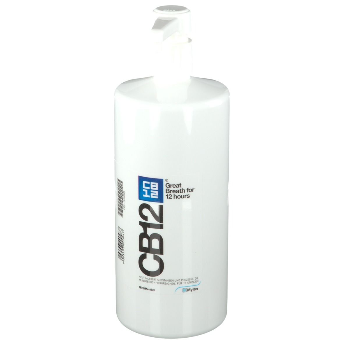 CB12 Mundspülung: Mundwasser mit Zinkacetat & Chlorhexidin gegen schlechten Atem & Mundgeruch