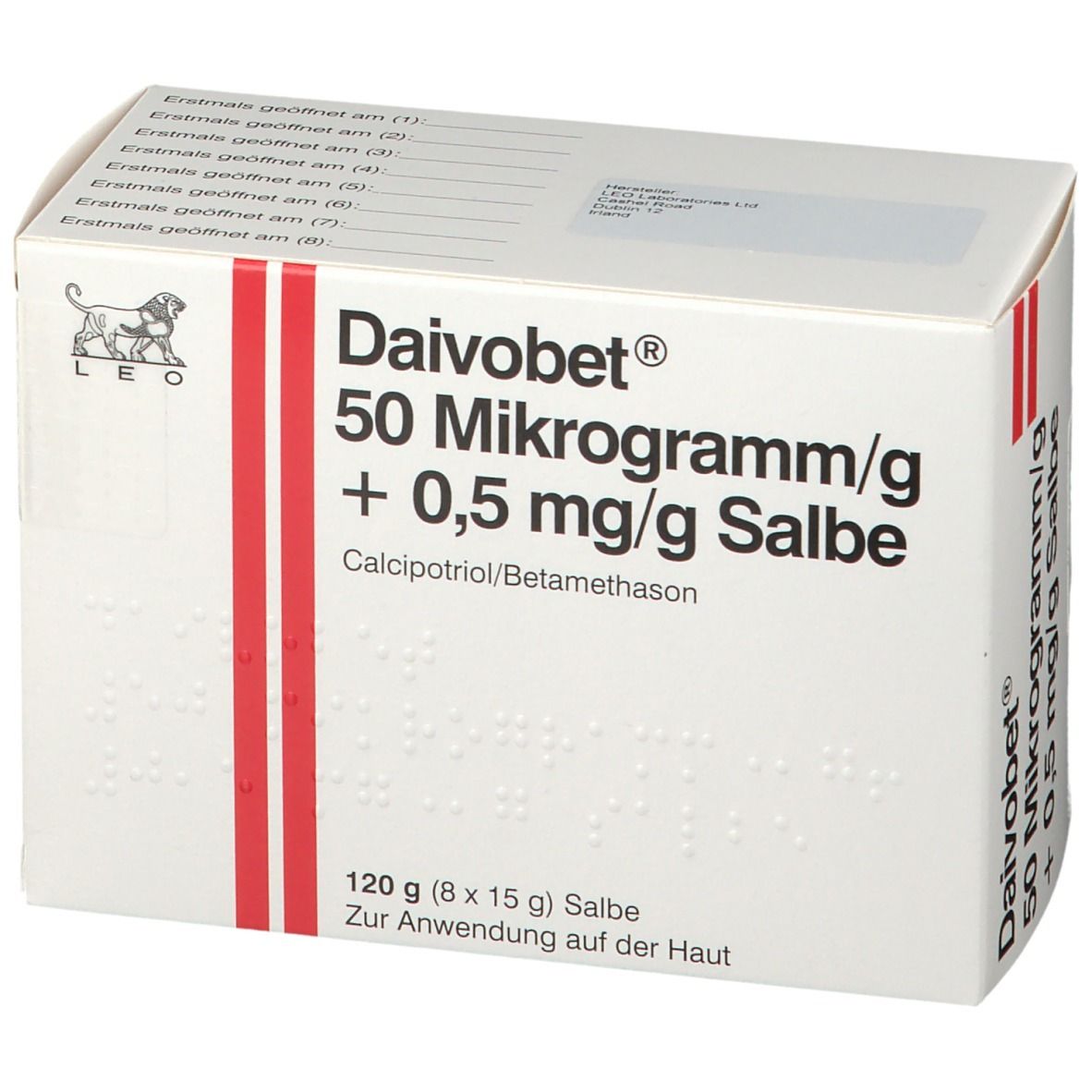 Daivobet 50 µg/g + 0,5 mg/g Salbe