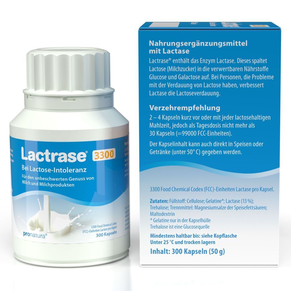 Lactrase® 3.300 FCC Kapseln