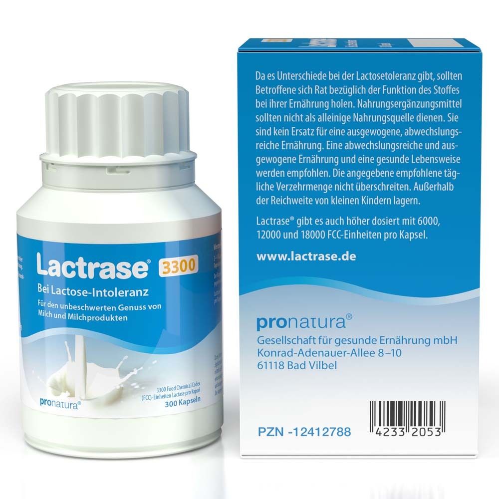 Lactrase® 3.300 FCC Kapseln