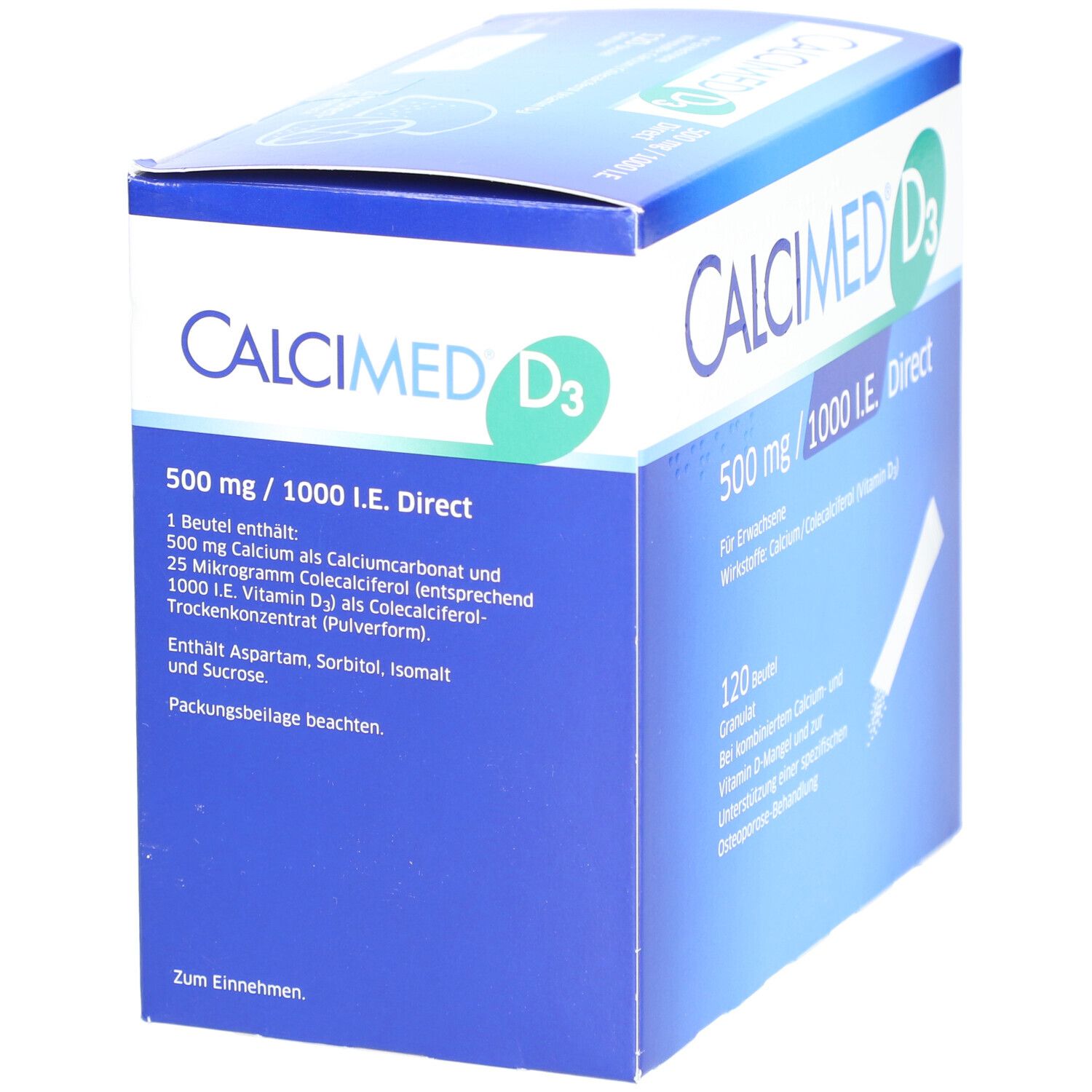 CALCIMED® D3 500mg / 1000 I.E. Direct