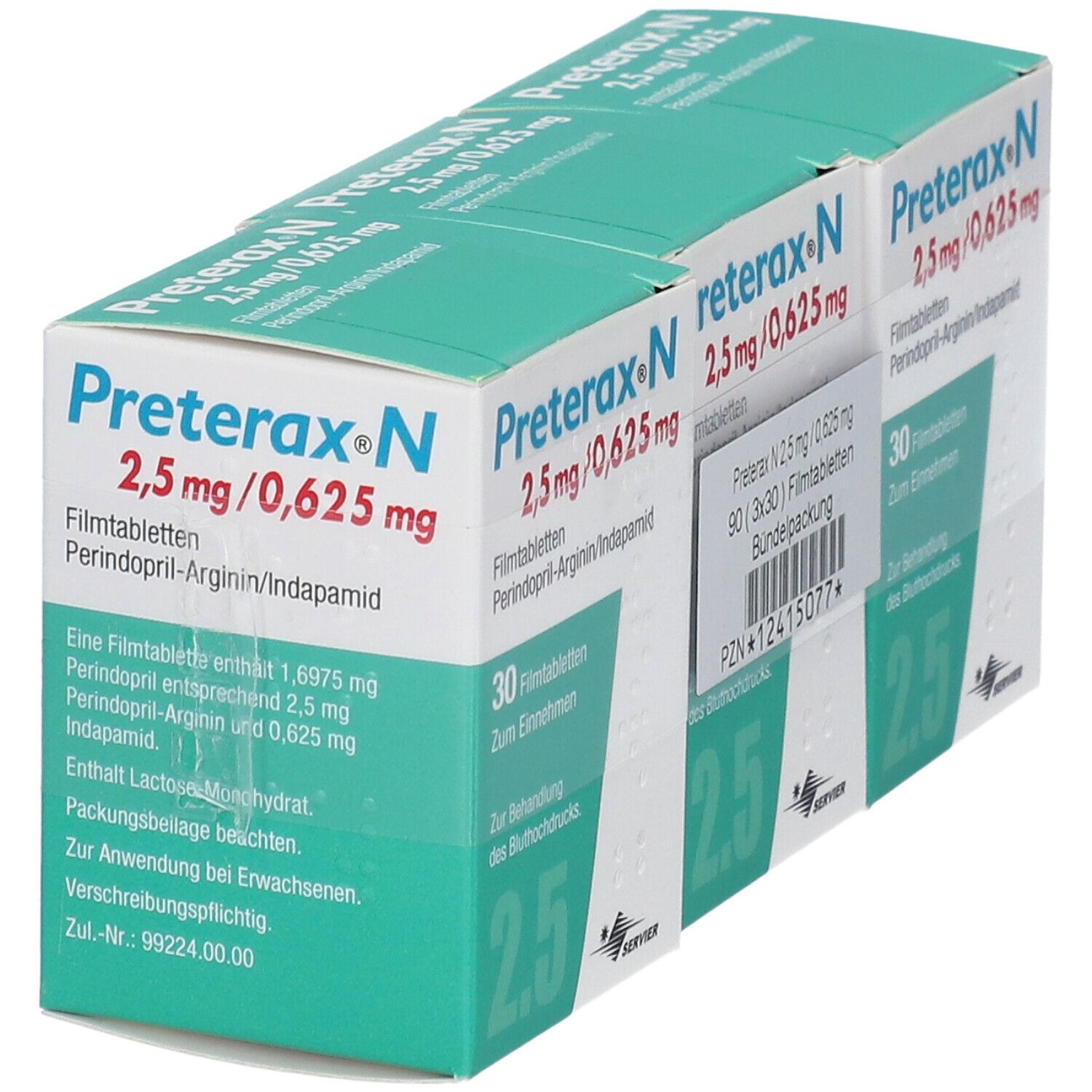 Preterax N 2,5 mg/0,625 mg