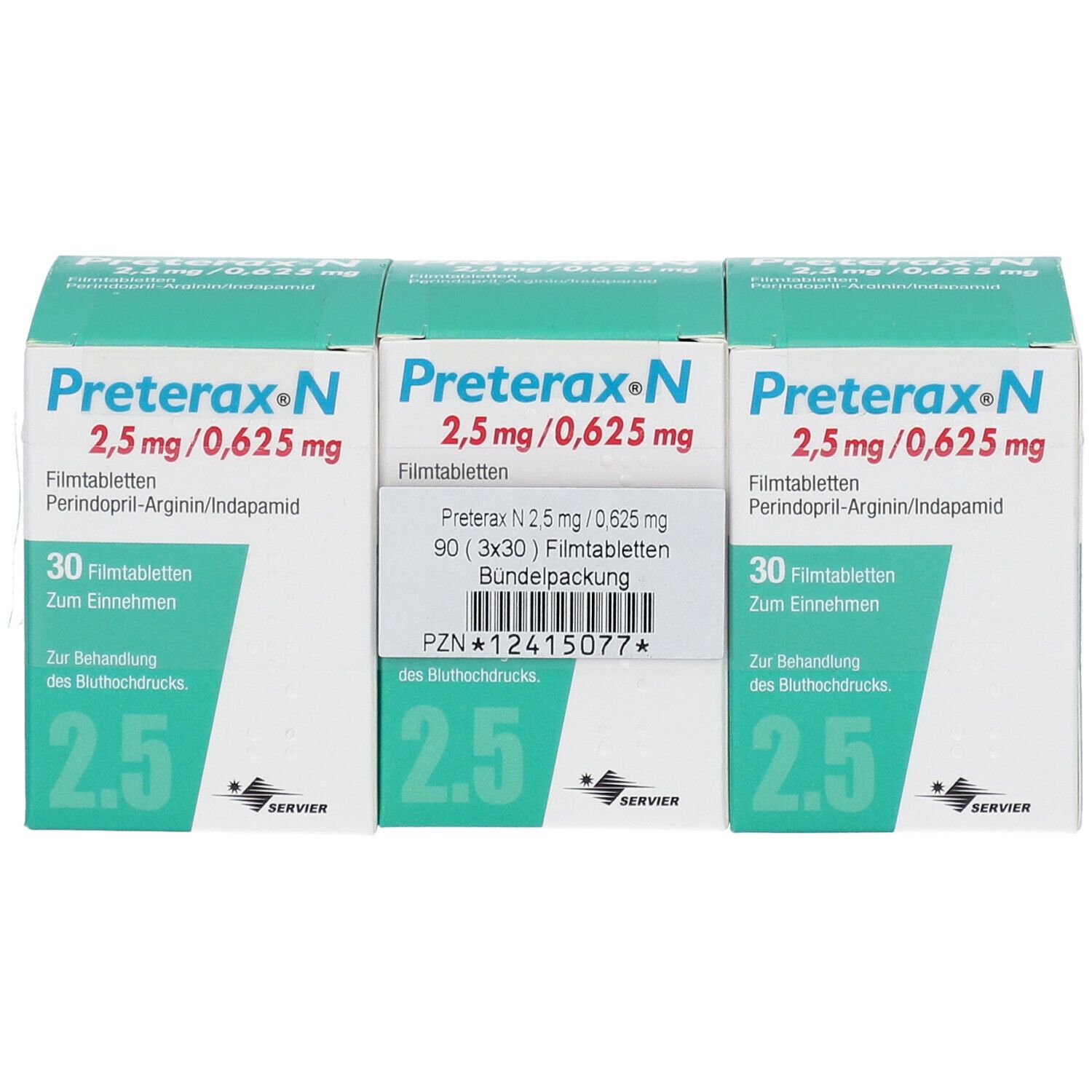 Preterax N 2,5 mg/0,625 mg