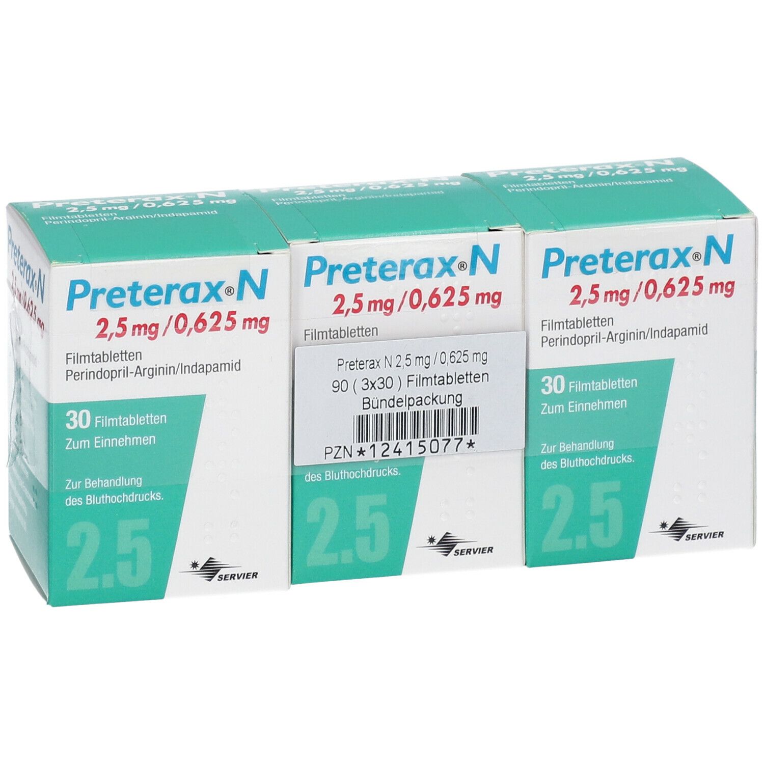 Preterax N 2,5 mg/0,625 mg