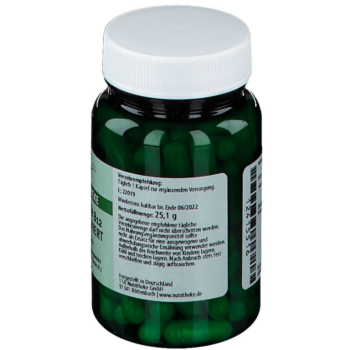 Vitamin B12 1A aktiviert Kapseln