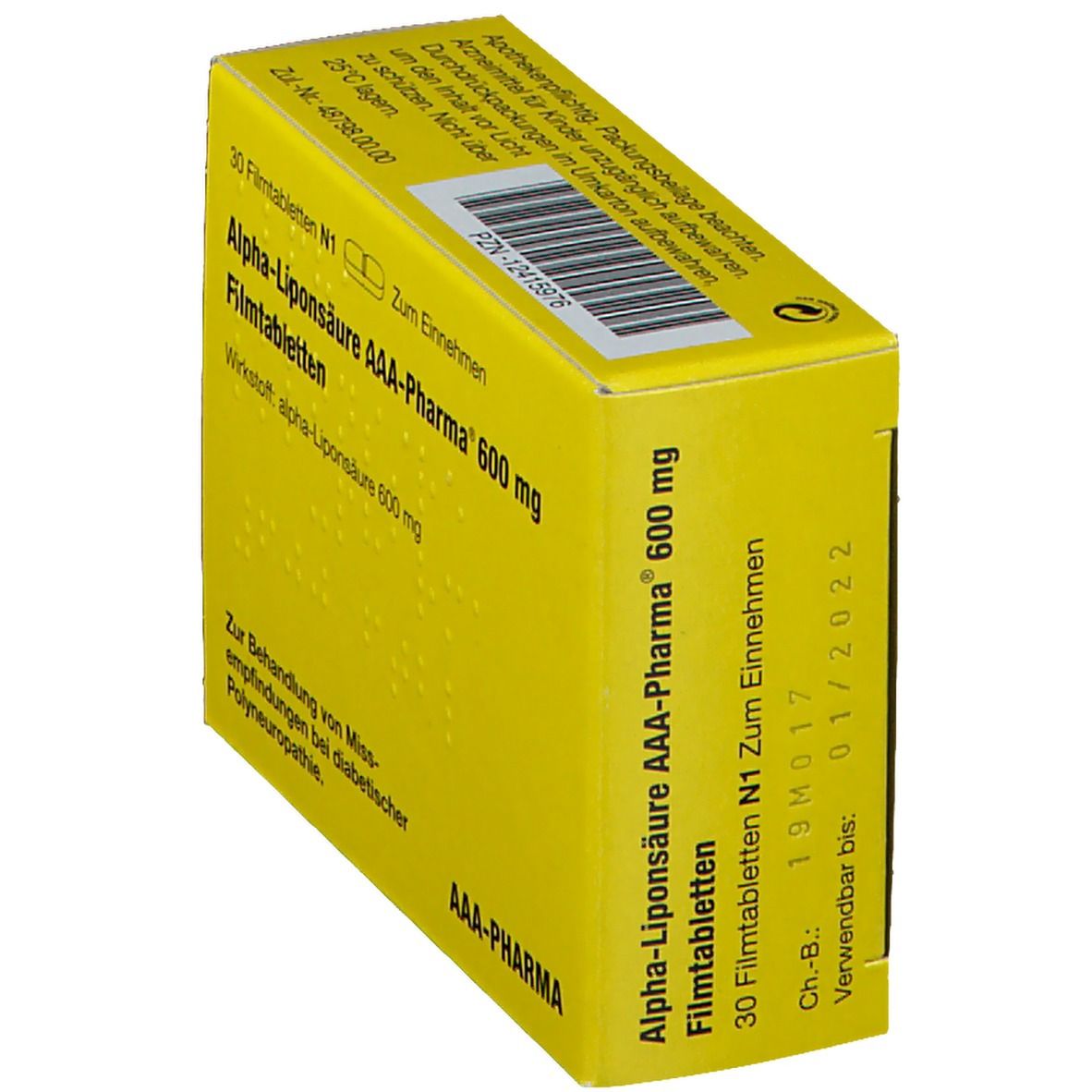 Alpha-Liponsäure AAA-Pharma® 600 mg