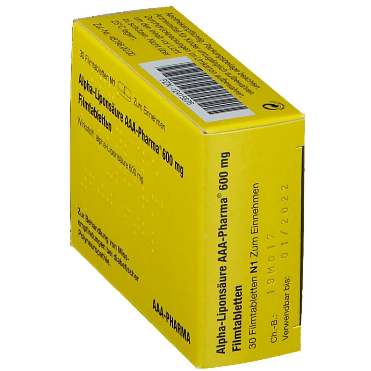 Alpha-Liponsäure AAA-Pharma® 600 mg