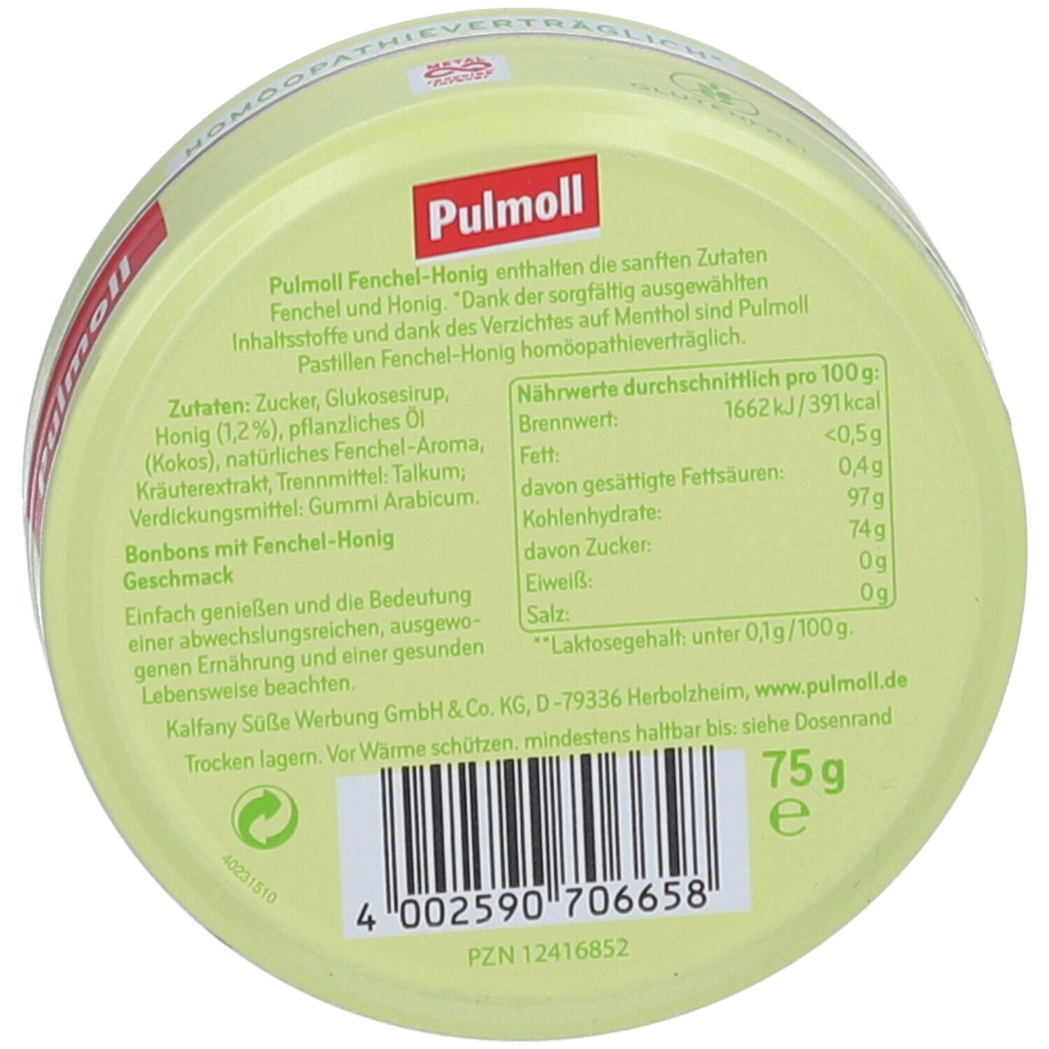 Pulmoll® Fenchel-Honig