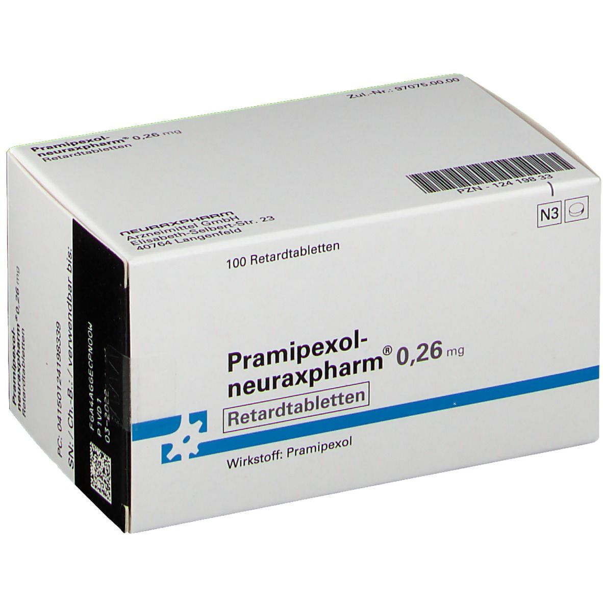 Pramipexol-neuraxpharm® 0,26 mg
