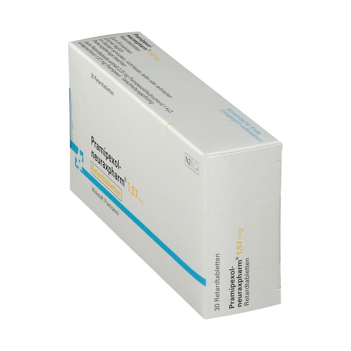 PRAMIPEXOL-neuraxpharm 1,57 mg Retardtabletten 30 St Retard-Tabletten