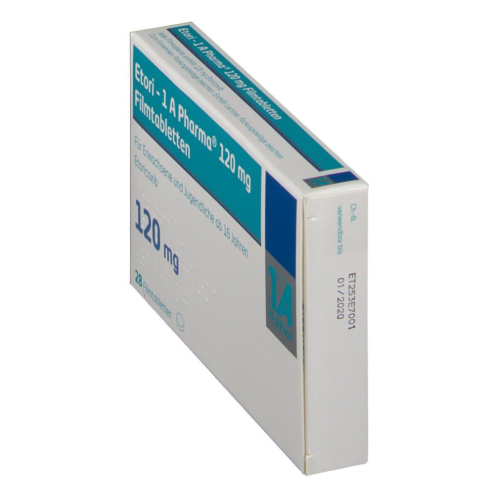 Etori-1A Pharma 120 mg Filmtabletten 28 St