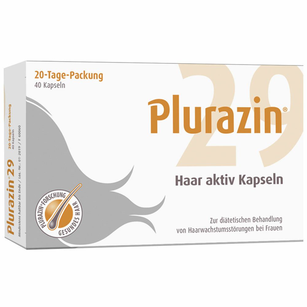 Plurazin® 29 Haar aktiv Kapseln